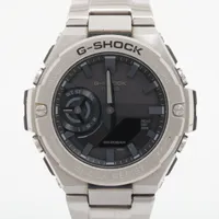 カシオ Gショック SS ソーラー ブラック文字盤