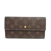 ヴィトン モノグラム ポルトフォイユインターナショナル M61217 ロングウォレット ブラウン