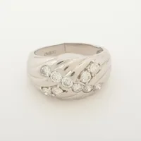 ノンブランド 翡翠 ダイヤ ブローチ Pt900 Bランクの買取実績価格