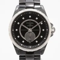 シャネル J12 H4344 CE×SS AT ブラック文字盤