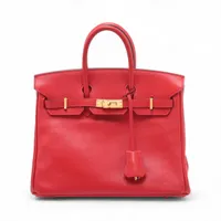 エルメス バーキン25 ルトゥルネ ヴォースイフト ルージュカザック ゴールド金具