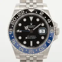 ロレックス GMTマスター Ⅱ 126710BLNR SS AT ブラック文字盤