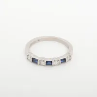 ティファニー サファイア ダイヤ Pt950