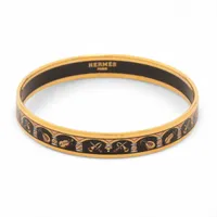 エルメス エマイユ GP バングル ゴールド