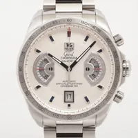 タグホイヤー カレラ CAV511B SS AT シルバー文字盤