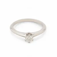 ティファニー ソリテール ダイヤ Pt950