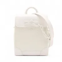 ヴィトン トリヨンモノグラム ナノ スチーマー - ホワイト