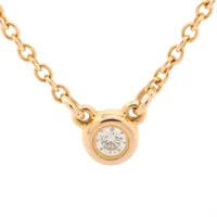 ティファニー バイザヤード 1P ダイヤ 750(PG) 直径約3.74mm