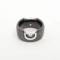 ダミアーニ Dアイコン 1P ダイヤ 750(WG)×セラミック