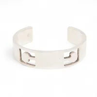 グッチ Gロゴ 925 バングル シルバー