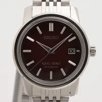 セイコー キングセイコー SS AT レッド文字盤