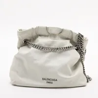 バレンシアガ ネオリフト レザー ウエストポーチ ブラック ABランク