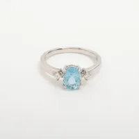 ノンブランド アクアマリン ダイヤ Pt950