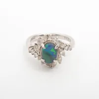 ノンブランド オパール ダイヤ Pt900