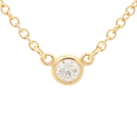 ティファニー バイザヤード 1P ダイヤ 750(YG) 直径約3.31mm