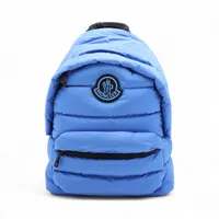 モンクレール ナイロン バックパック/リュック ブルー