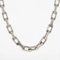 ヴィトン コリエ チェーン モノグラム M00307 GP ネックレス LE0233 シルバー