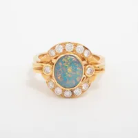 ノンブランド 色石 ダイヤ 750