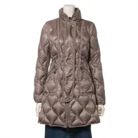 モンクレール ナイロン ダウンコート 12年 0 ブラウン