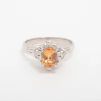 ノンブランド トパーズ ダイヤ Pt900