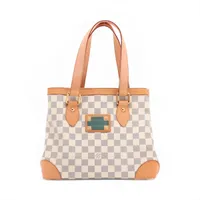 ルイ・ヴィトン ダミエ アズール ハムステッドPM N51207 ホワイト