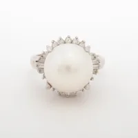 ノンブランド パール ダイヤ Pt900