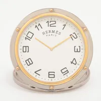 エルメス クリッパー SS QZ ホワイト文字盤