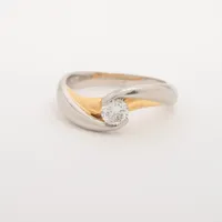 ノンブランド ダイヤ K18×Pt900