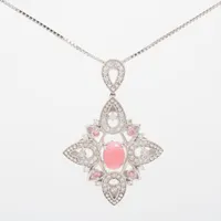 ノンブランド コンクパール ダイヤ Pt900×Pt850