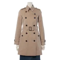 バーバリー コットン トレンチコート 34 ベージュ