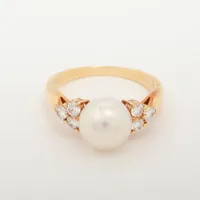 ミキモト バロックパール ネックレス K14 WG ABランクの買取実績価格