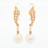 ミキモト バロックパール ネックレス K14 WG ABランクの買取実績価格