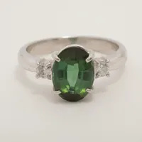 ノンブランド トルマリン ダイヤ Pt900