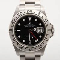 ロレックス エクスプローラーⅡ 16570T SS AT ブラック文字盤