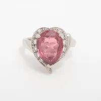 ノンブランド トルマリン ダイヤ Pt900