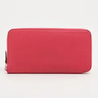 エルメス アザップロングシルクイン ヴォーエプソン ローズエクストリーム シルバー金具