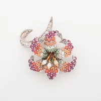 ノンブランド マルチカラー ダイヤ K18