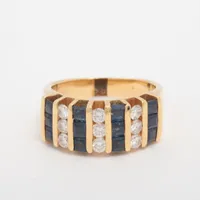 ノンブランド サファイア ダイヤ 18K