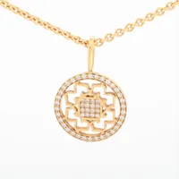 ハリーウィンストン チャーム バイ ハリーウィンストン ダイヤ 750(YG)