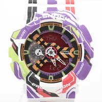 カシオ Gショック エヴァンゲリオン 30周年 コラボレーションモデル GA-110EVA30-7AJR SS×ラバー ソーラー レッド文字盤