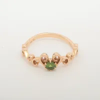 ノンブランド デマントイドガーネット K18PG