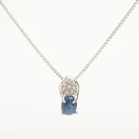 ノンブランド スターサファイア ダイヤ Pt850