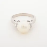 ミキモト パール ネクタイピン K14WG 約7.5mm ABランクの買取実績