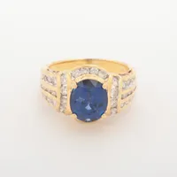 ノンブランド サファイア ダイヤ 750