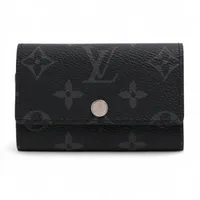 ルイ・ヴィトン モノグラムエクリプス ミュルティクレ6 M82603 キーケース ブラック