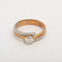 ノンブランド ダイヤ K18×Pt900