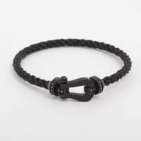 フレッド フォース10 ハーフ ブラックダイヤ SS×チタン ラージ 18