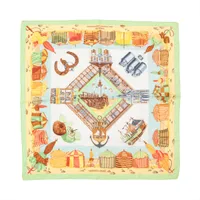 エルメス カレ90 CHARMES DES PLAGES NORMANDES ノルマンディー海岸の