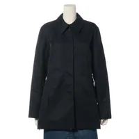 シャネル ココボタン ナイロン ステンカラーコート 98A 40 ブラック