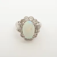 ノンブランド オパール ダイヤ Pt900